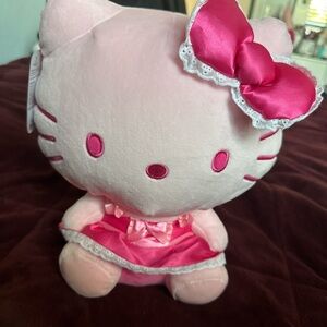 Hello Kitty Plush with Pink Bow